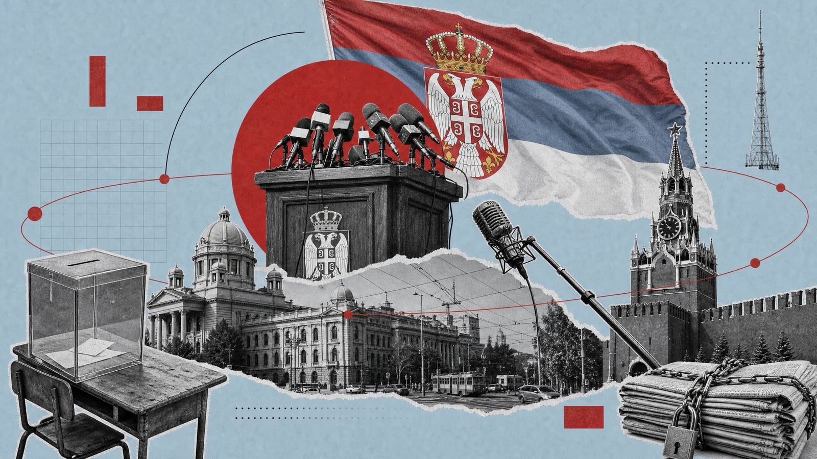 Внеочередные парламентские выборы в Сербии и то, как о них рассказали российские государственные СМИ.